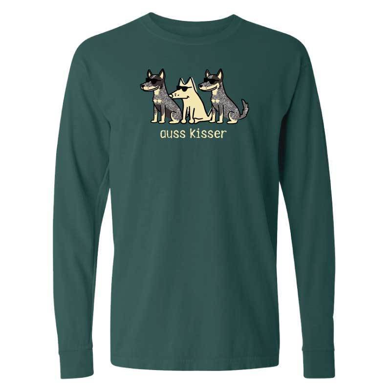 Auss Kisser- Classic Long-Sleeve T-Shirt Classic - Teddy the Dog T-Shirts and Gifts