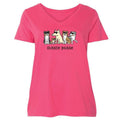 Aussie Posse - Ladies Plus V-Neck Tee
