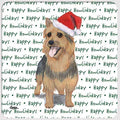 Australian Terrier "Happy Howlidays" Coaster