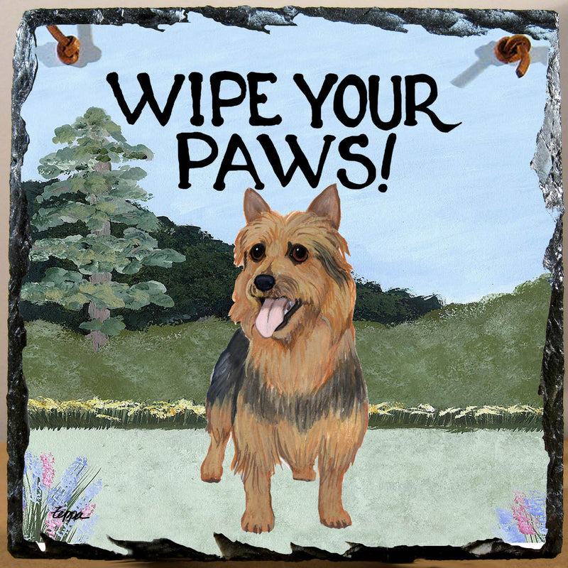 Australian Terrier Slate Sign