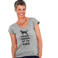 American Water Spaniel Proud Owner - Women's V-Neck T-Shirt