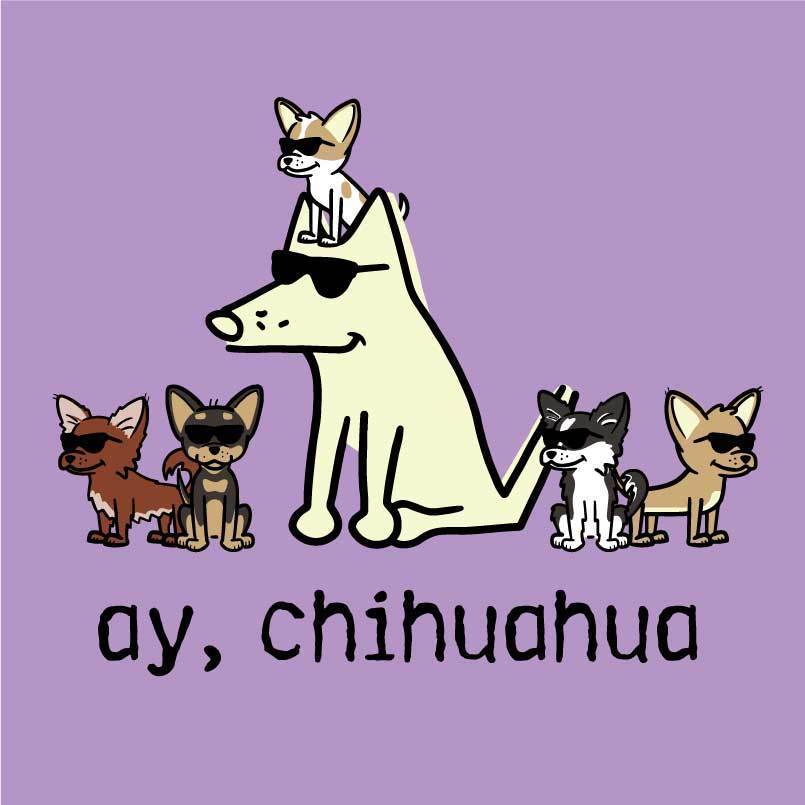 Ay, Chihuahua - Ladies T-Shirt V-Neck