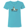 Ay, Chihuahua - Ladies T-Shirt V-Neck