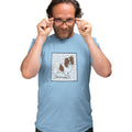 Red & White Papillon Love Text - Adult Unisex T-Shirt