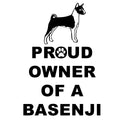 Basenji Proud Owner - Women's V-Neck T-Shirt
