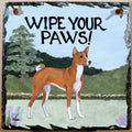 Basenji Slate Sign