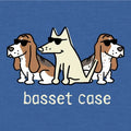 Basset Case - Lightweight Tee - Teddy the Dog T-Shirts and Gifts