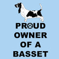 Basset Hound Proud Owner - Adult Unisex T-Shirt