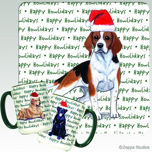 Beagle Holiday Mug