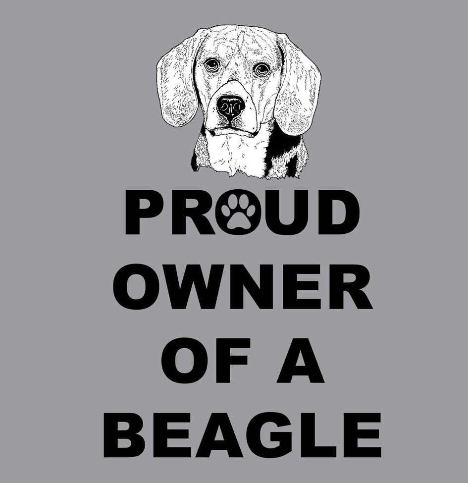 Beagle Proud Owner - Adult Unisex Crewneck Sweatshirt
