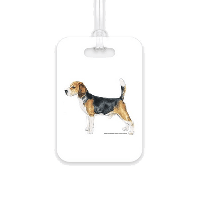 Beagle Luggage Tag