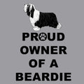 Bearded Collie Proud Owner - Adult Unisex T-Shirt