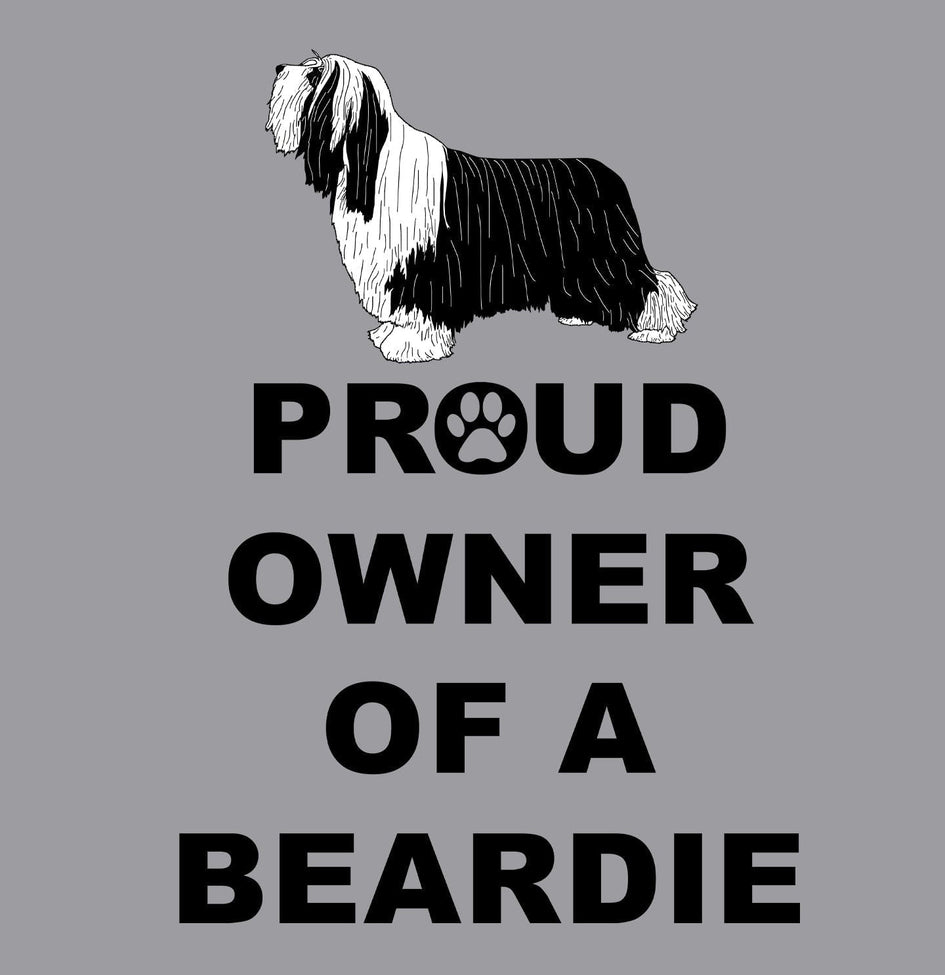 Bearded Collie Proud Owner - Adult Unisex T-Shirt