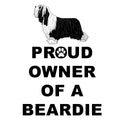 Bearded Collie Proud Owner - Adult Unisex Hoodie Sweatshirt