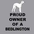 Bedlington Terrier Proud Owner - Women's V-Neck T-Shirt