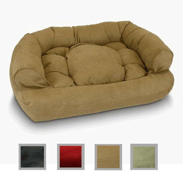 Overstuffed Luxury Dog Sofa