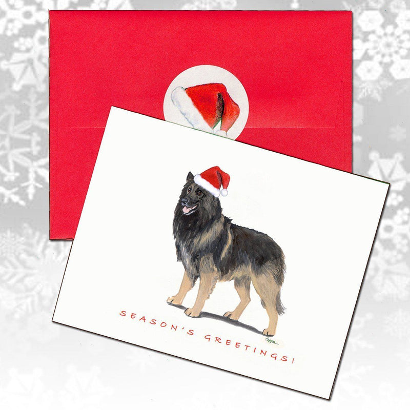 Belgian Tervuren Christmas Note Cards