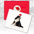 Bernese Mountain Dog Christmas Note Cards