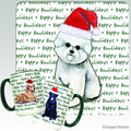 Bichon Frise Holiday Mug
