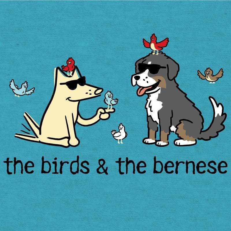 The Birds & The Bernese  - Lightweight Tee