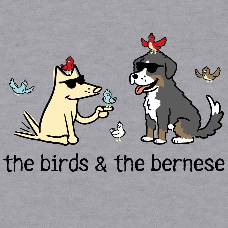 The Birds & The Bernese  - Baseball Shirt