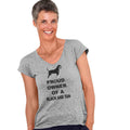Black and Tan Coonhound Proud Owner - Women's V-Neck T-Shirt