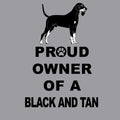 Black and Tan Coonhound Proud Owner - Women's V-Neck T-Shirt