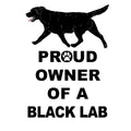 Black Labrador Retriever Proud Owner - Women's V-Neck T-Shirt