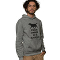 Black Labrador Retriever Proud Owner - Adult Unisex Hoodie Sweatshirt