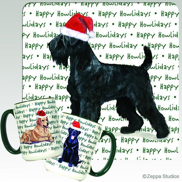 Black Russian Terrier Holiday Mug