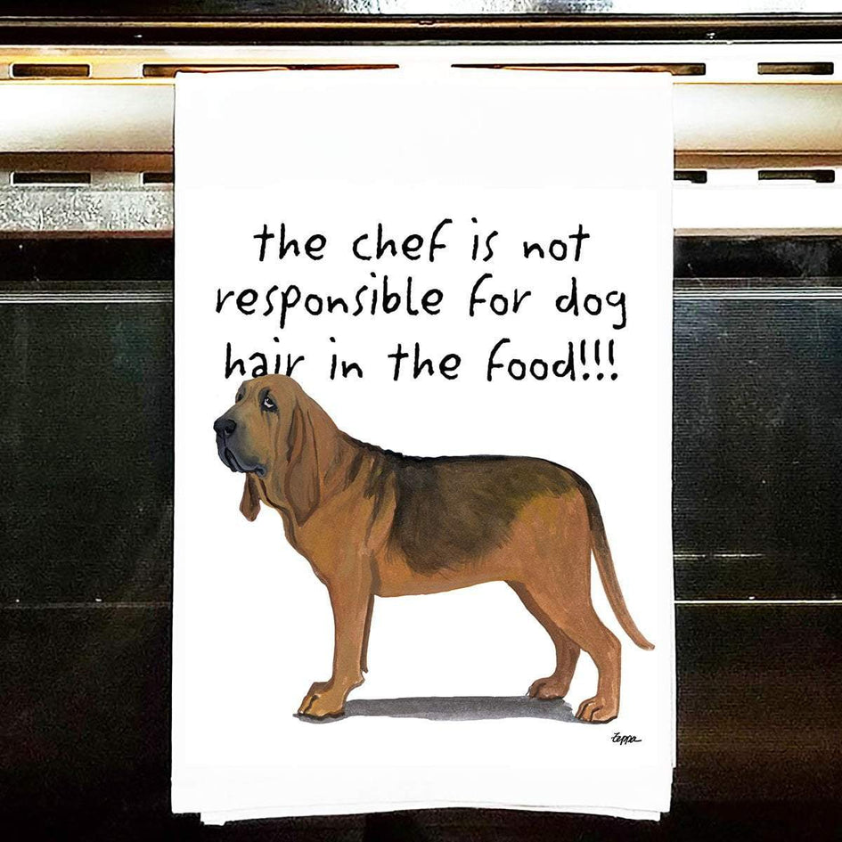 Bloodhound Dish Towel