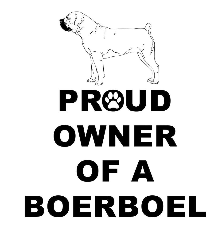 Boerboel Proud Owner - Adult Unisex Hoodie Sweatshirt