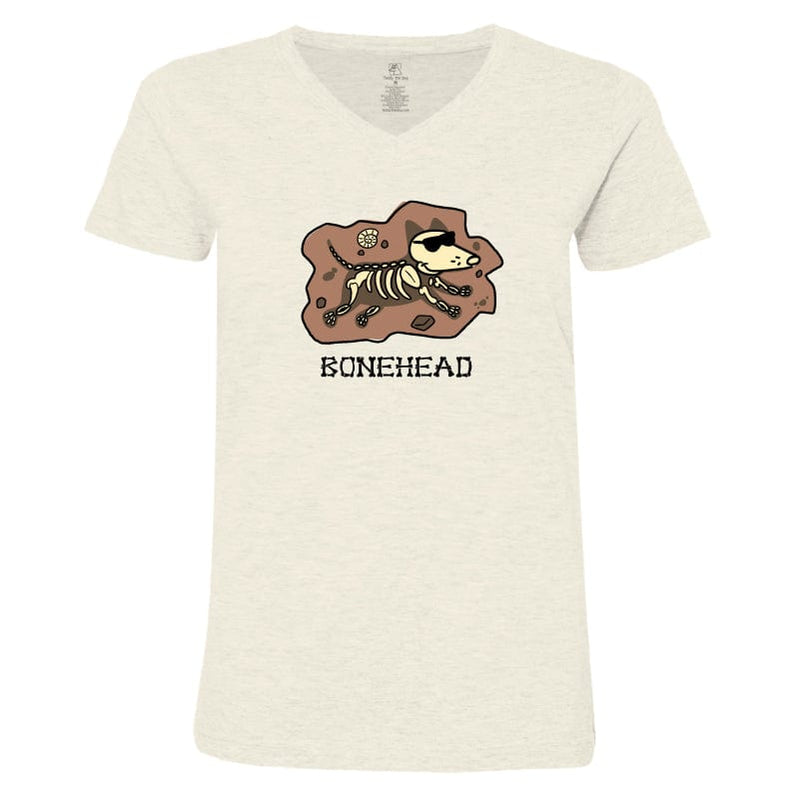 Bonehead - Ladies T-Shirt V-Neck