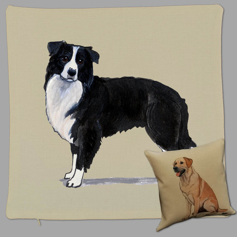 Border Collie Pillow Cover