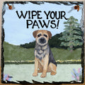Border Terrier Slate Sign