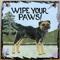 Border Terrier Slate Sign