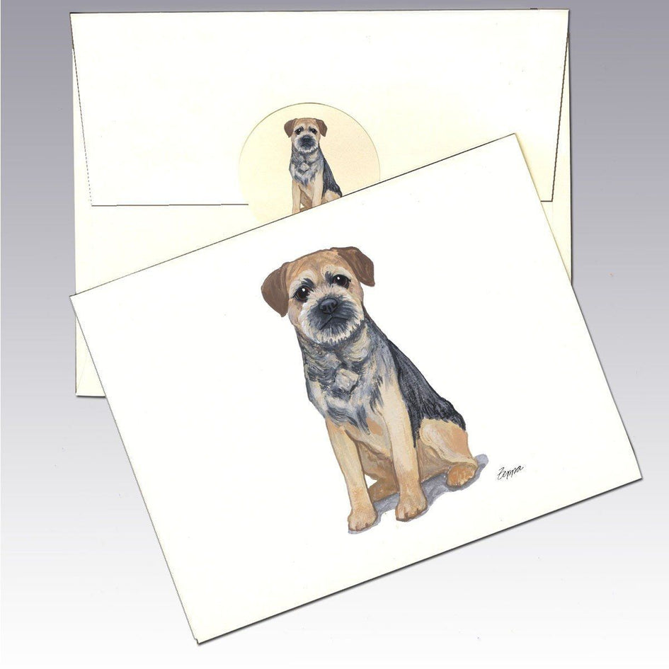 Border Terrier Note Cards