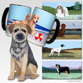 Border Terrier Scenic Mug