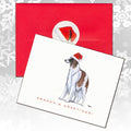 Borzoi Christmas Note Cards