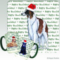 Borzoi Holiday Mug