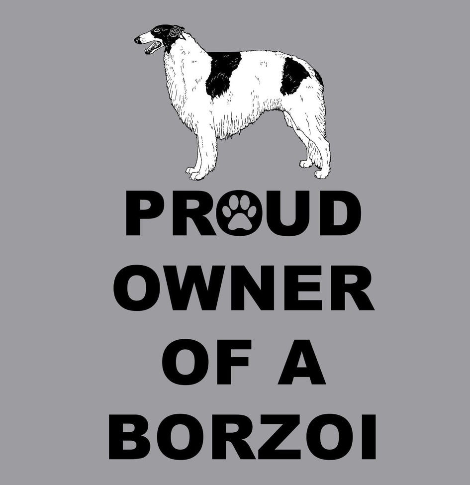 Borzoi Proud Owner - Adult Unisex Crewneck Sweatshirt