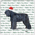 Bouvier des Flandres "Happy Howlidays" Coaster