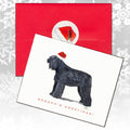 Bouvier des Flandres Christmas Note Cards