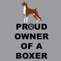 Boxer Proud Owner - Adult Unisex Crewneck Sweatshirt