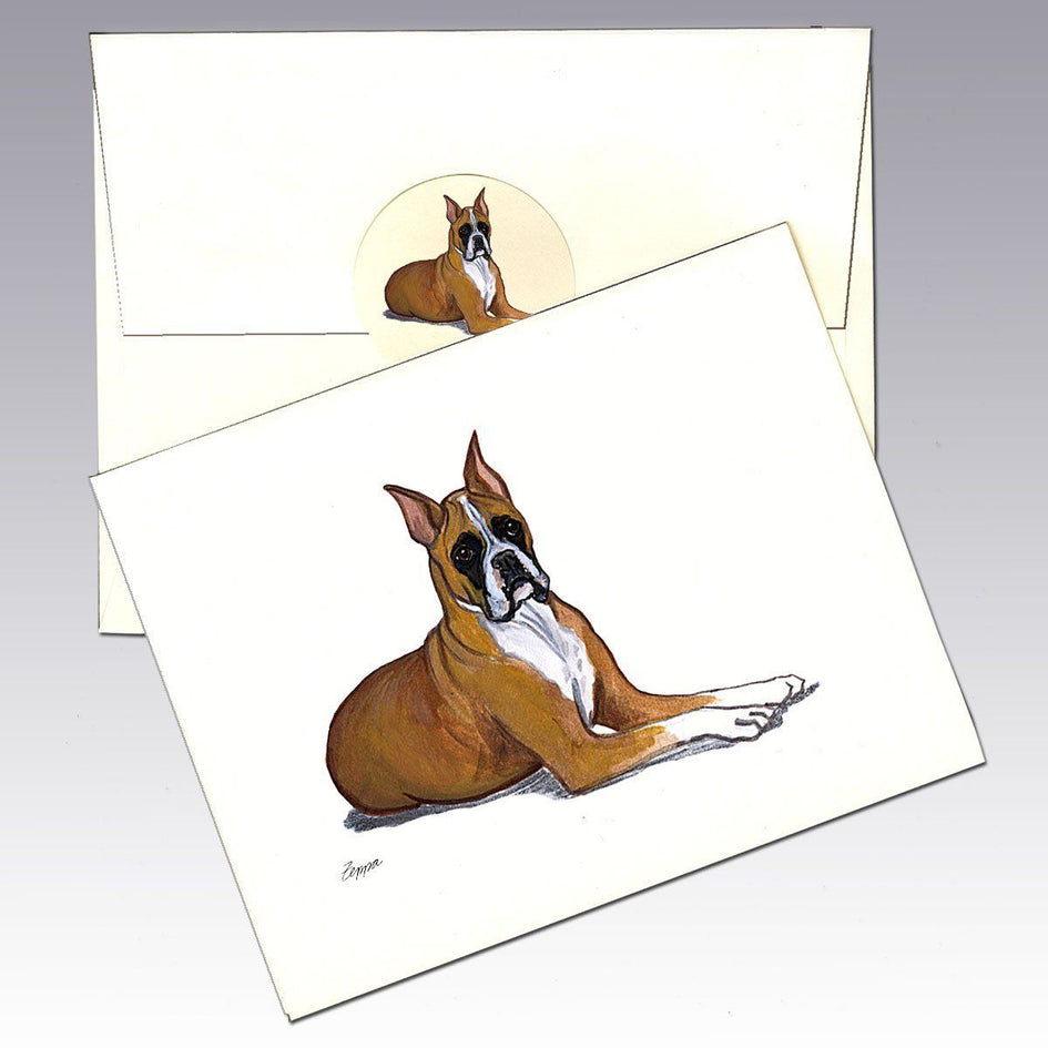 Boxer Note Cards