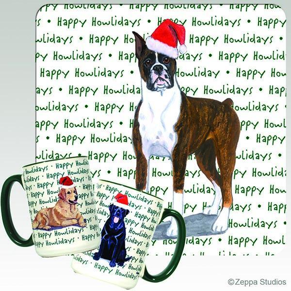 Boxer Holiday Mug
