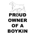 Boykin Spaniel Proud Owner - Women's V-Neck T-Shirt