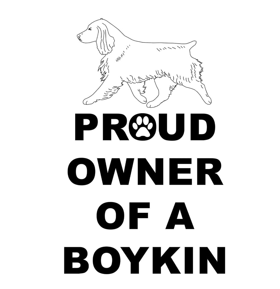 Boykin Spaniel Proud Owner - Women's V-Neck T-Shirt
