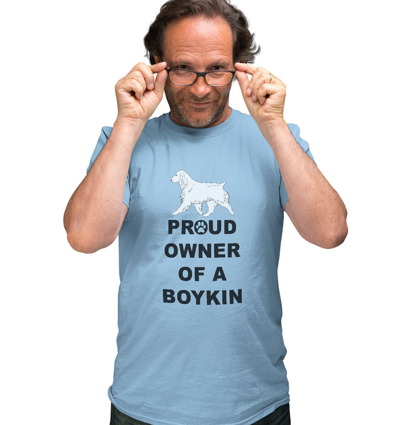 Boykin Spaniel Proud Owner - Adult Unisex T-Shirt