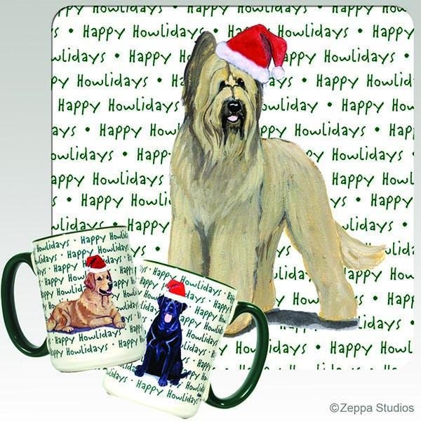Briard Holiday Mug